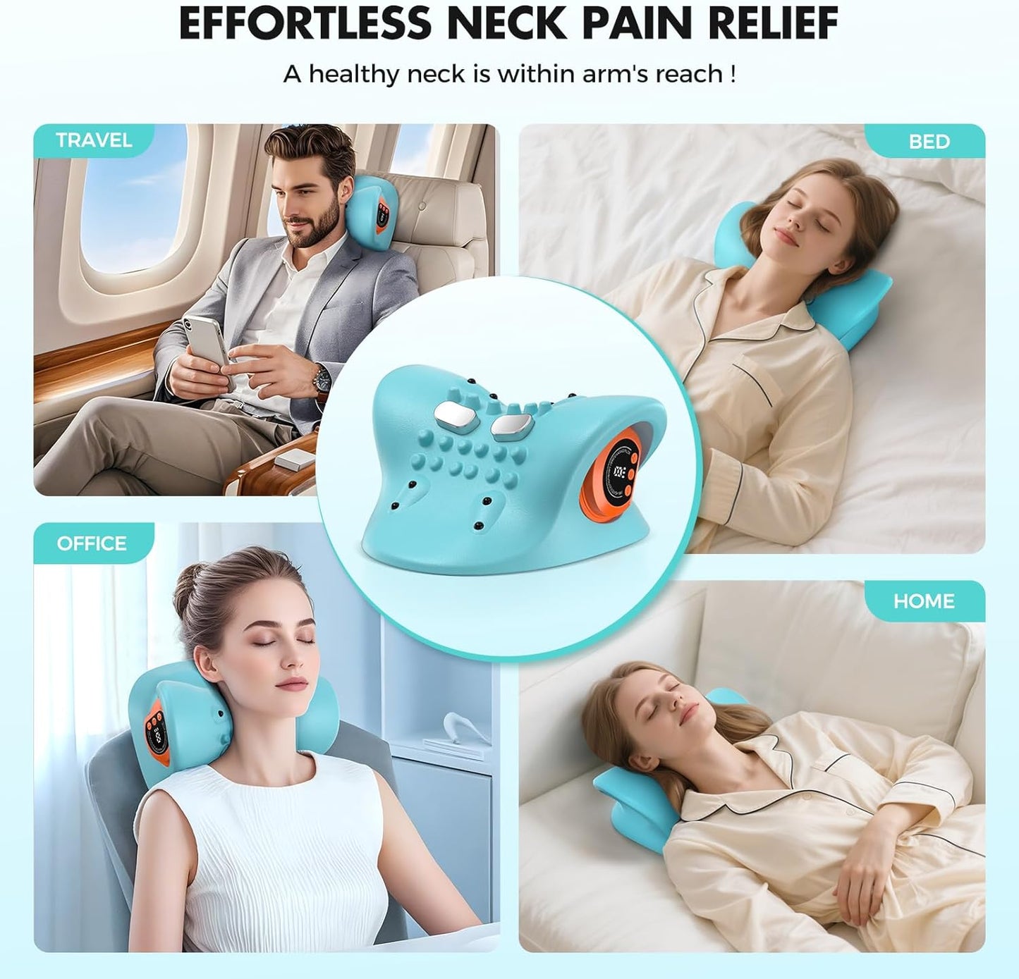 Healumix™ Neck Massager Pillow